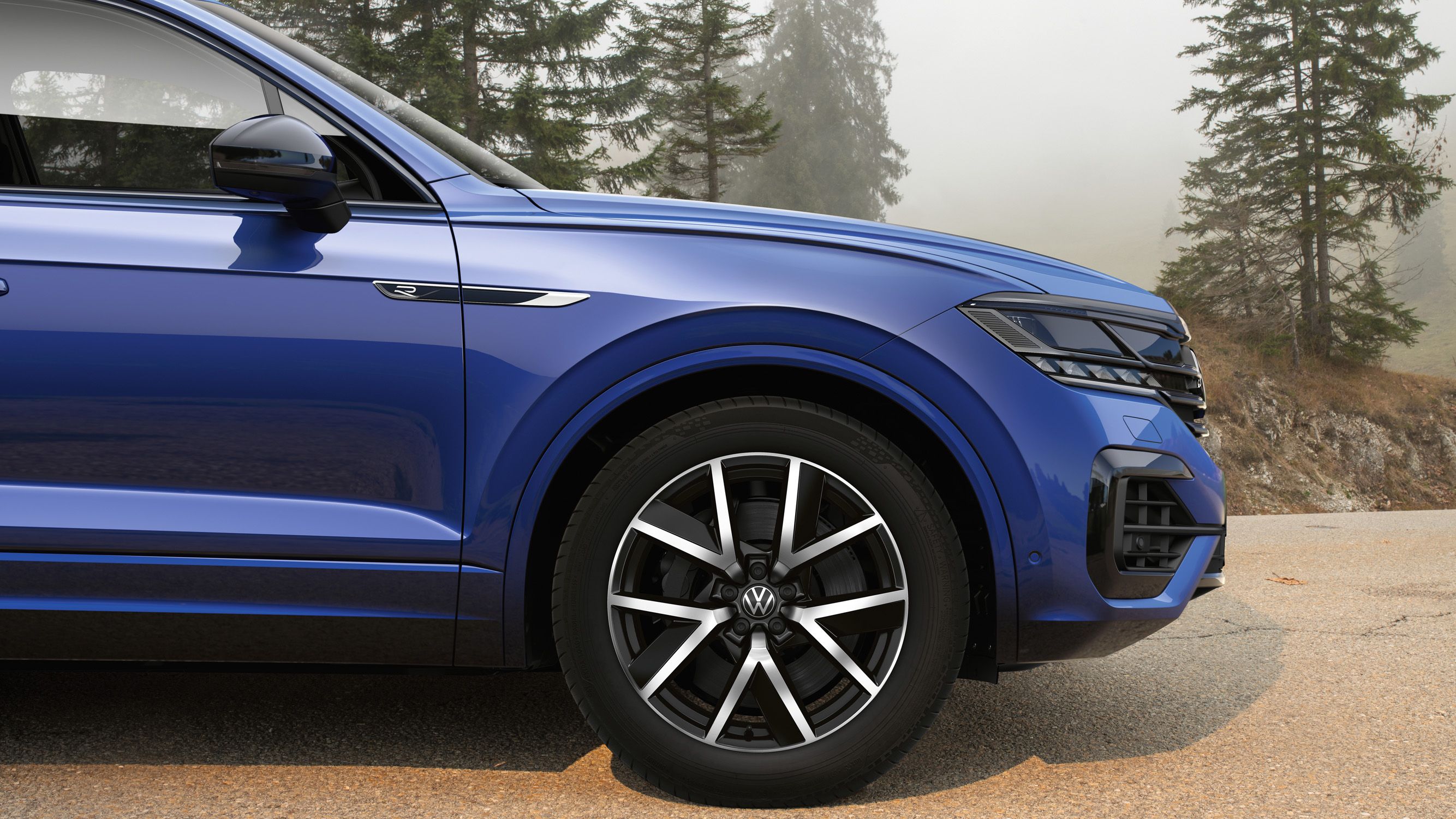 Volkswagnova aluminijasta platišča Braga na Touaregu R