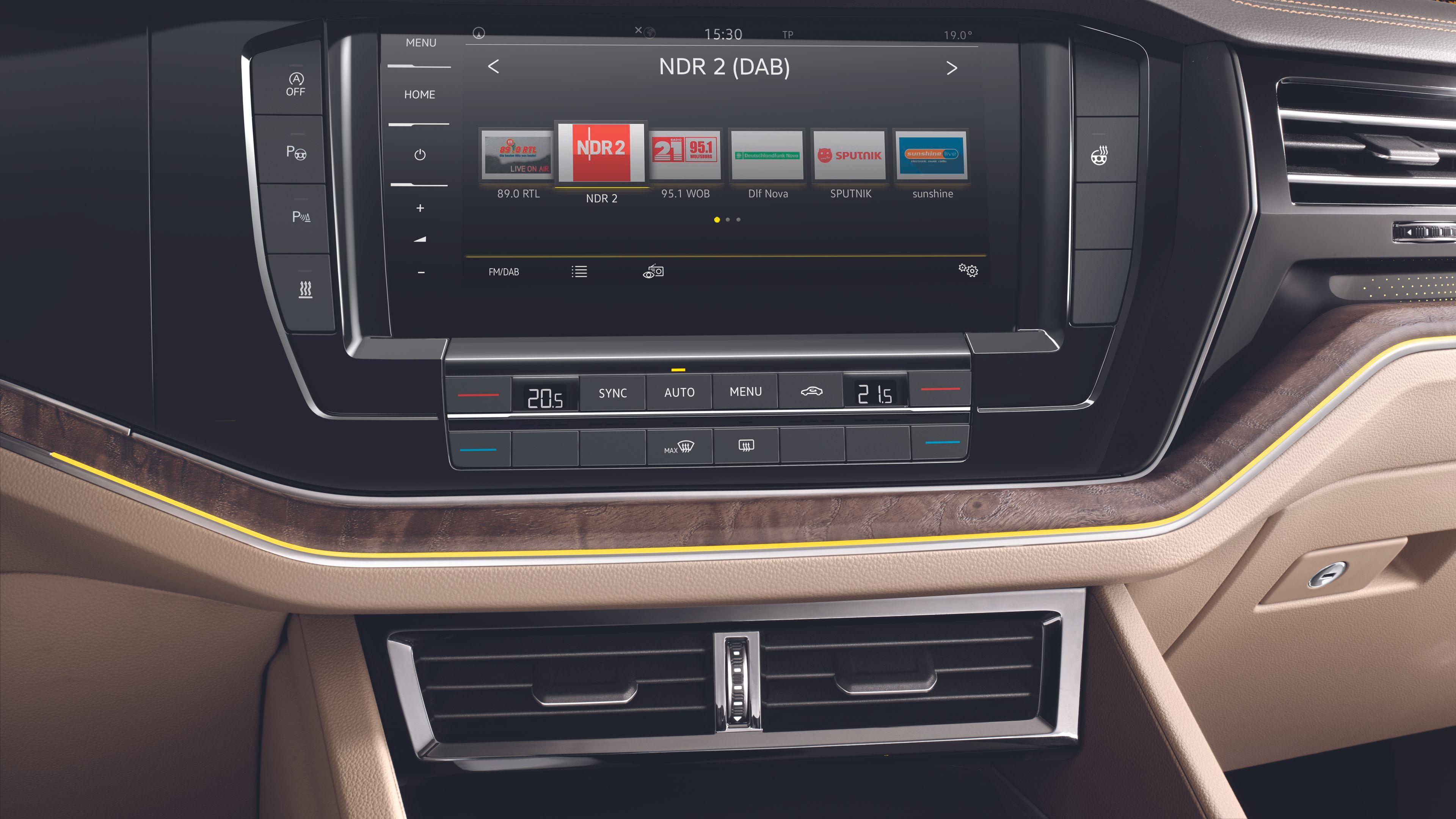 vw volkswagen touareg notranjost