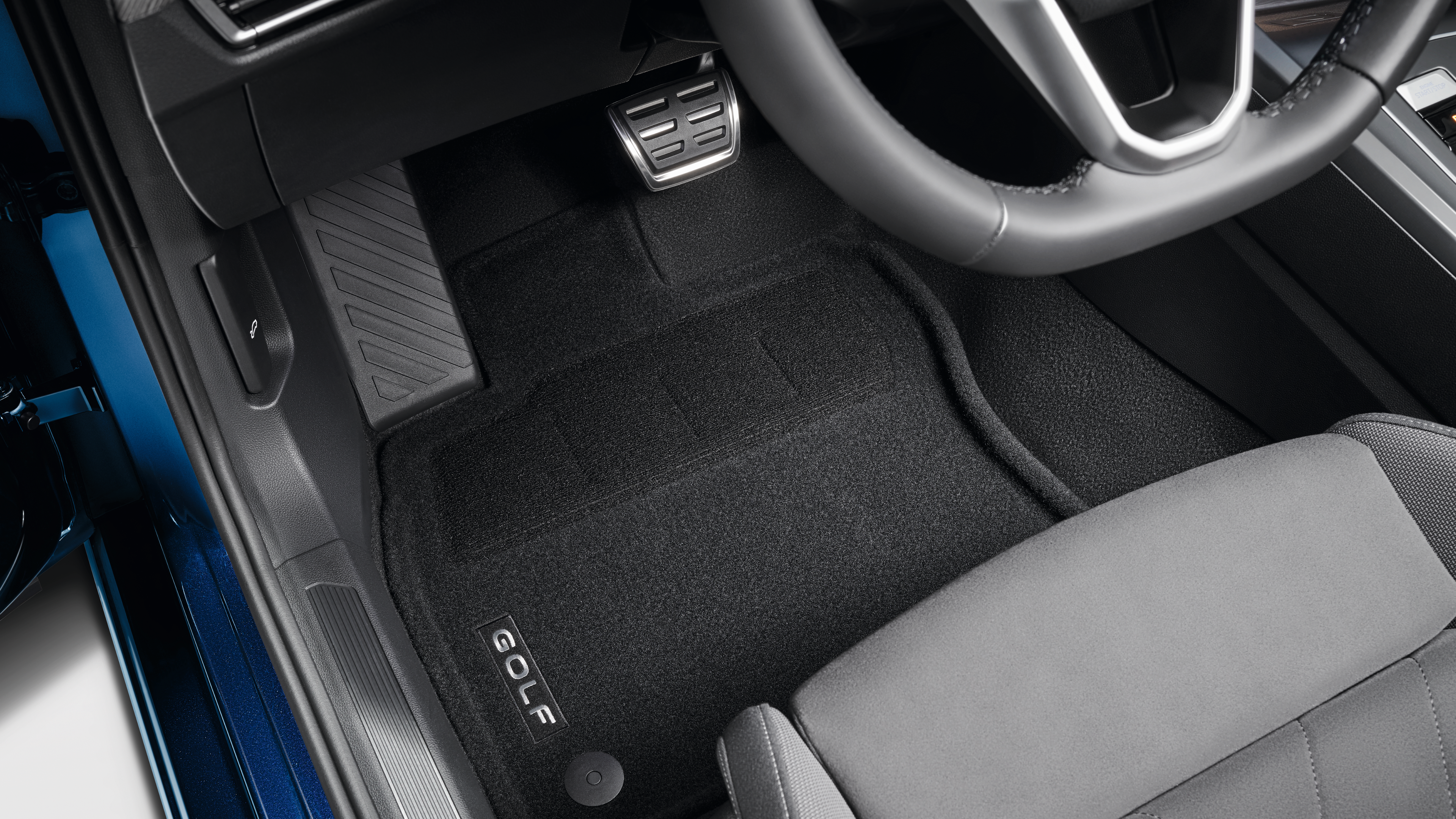 Produktansicht der Volkswagen T-Cross Textilfußmatten