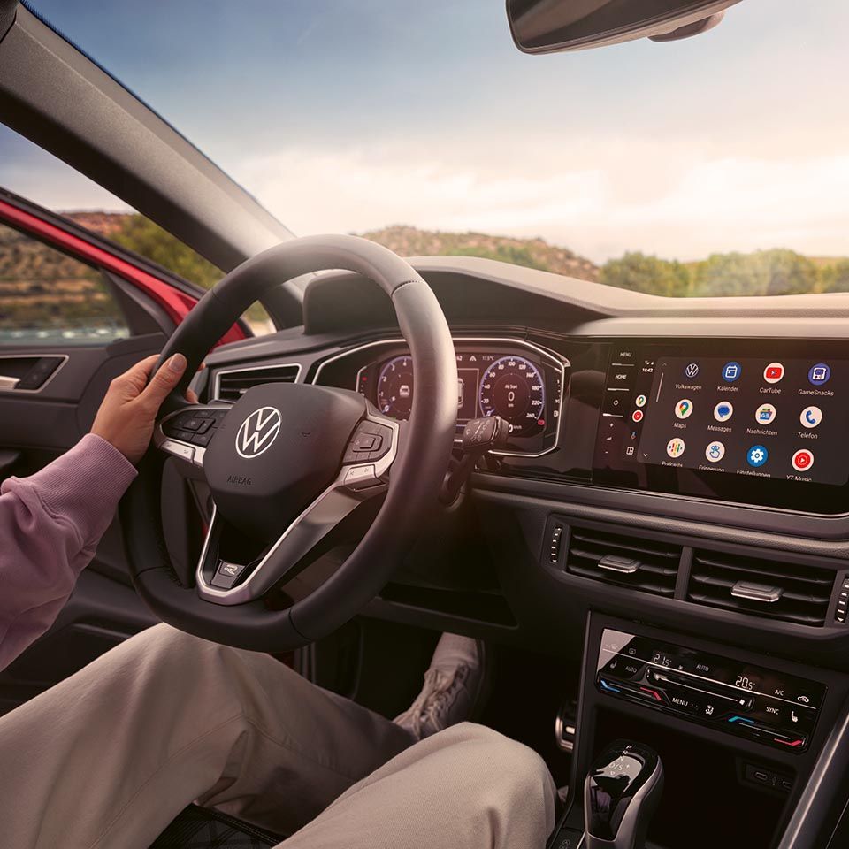 Volan, zaslon in digitalni števec Volkswagen Taigo