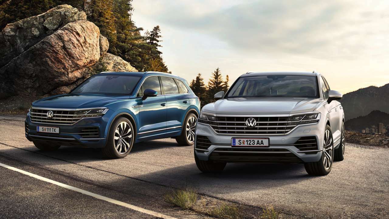 vw touareg peščeno zlata kovinski lak
