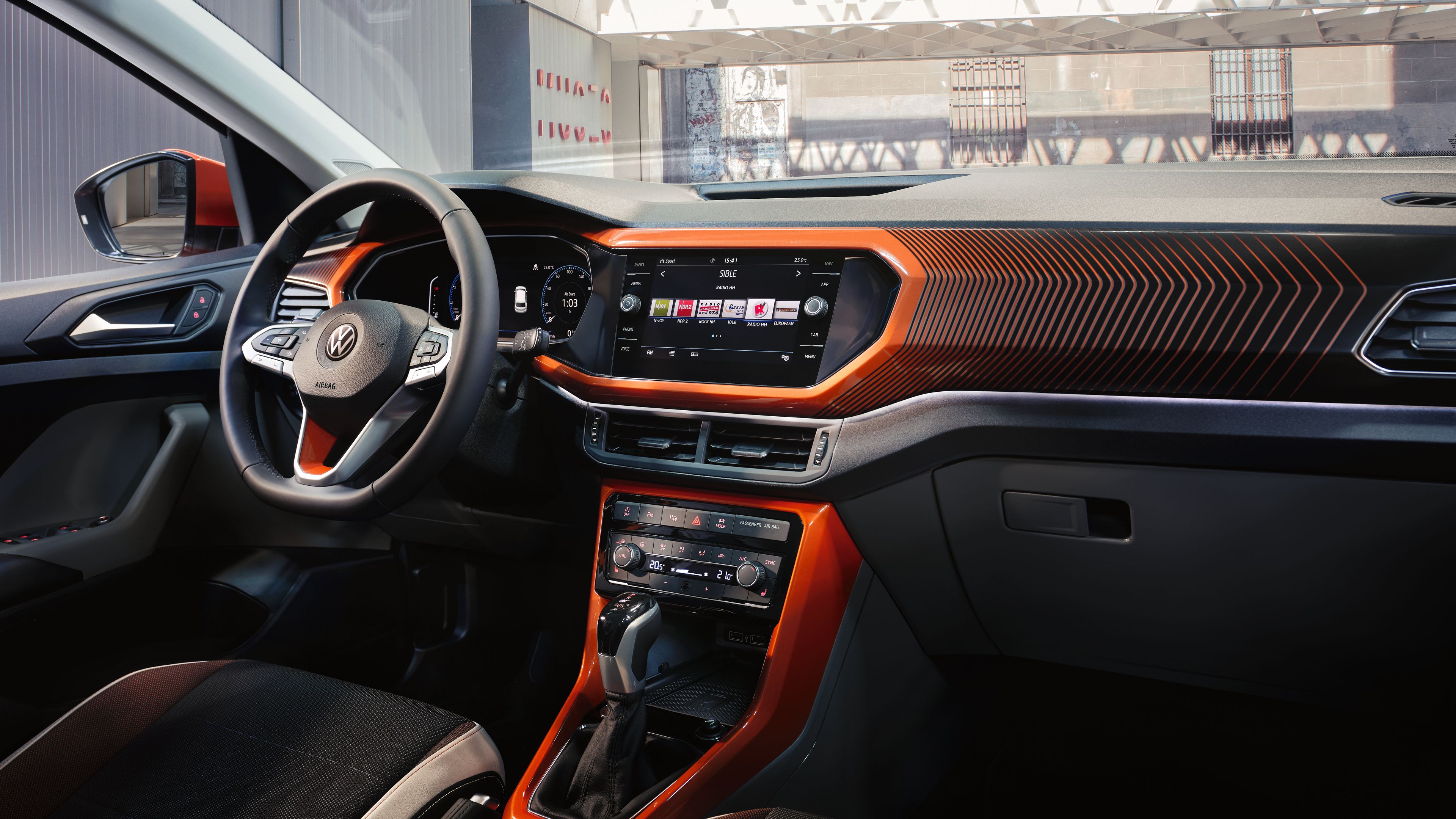 VW T-Cross notranjost
