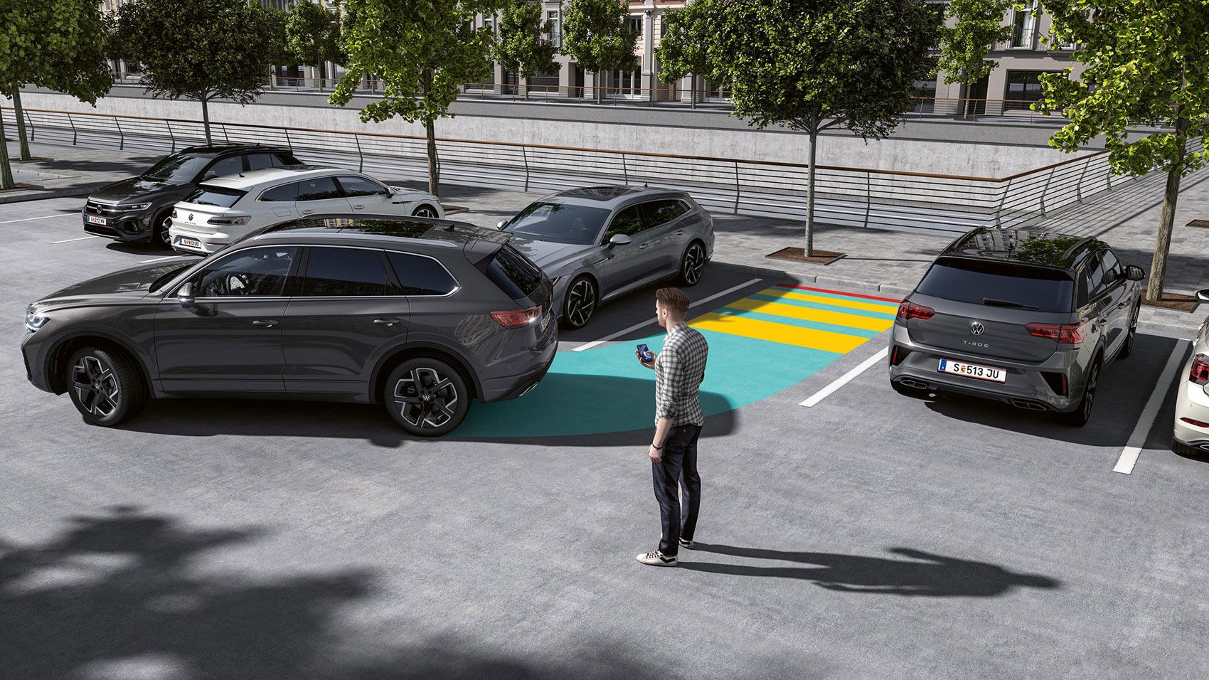 VW touareg Park Assist Pro