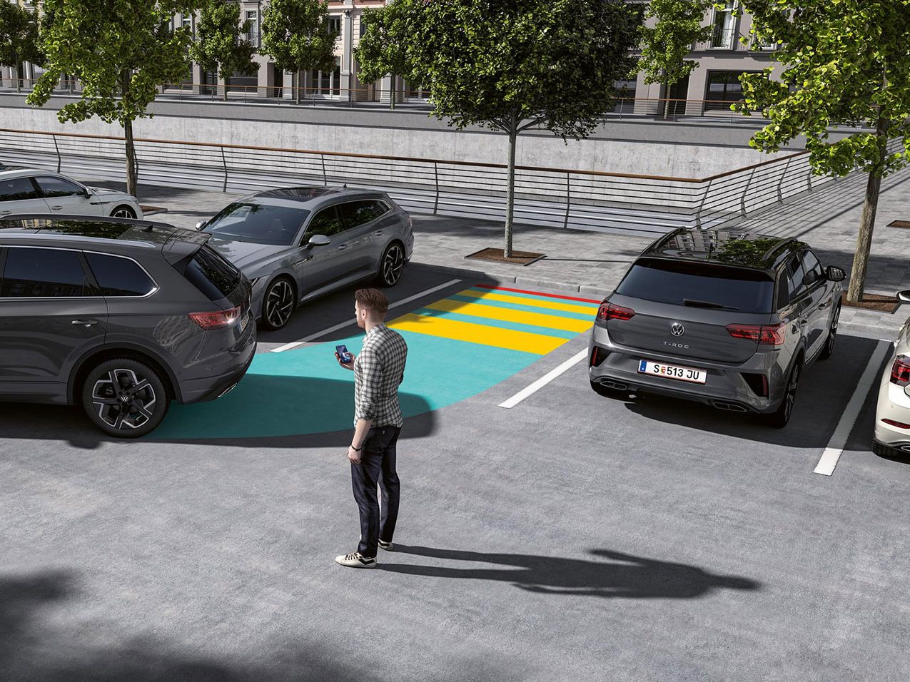 VW touareg Park Assist Pro