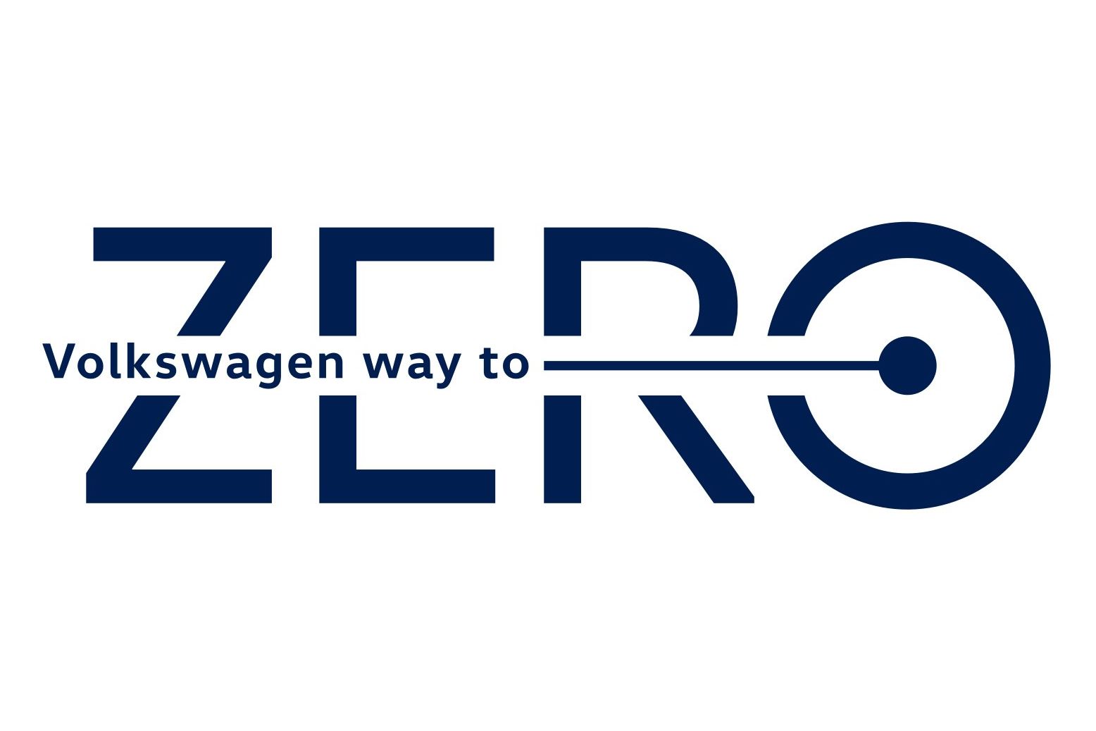 Volkswagen Way to Zero Logo 