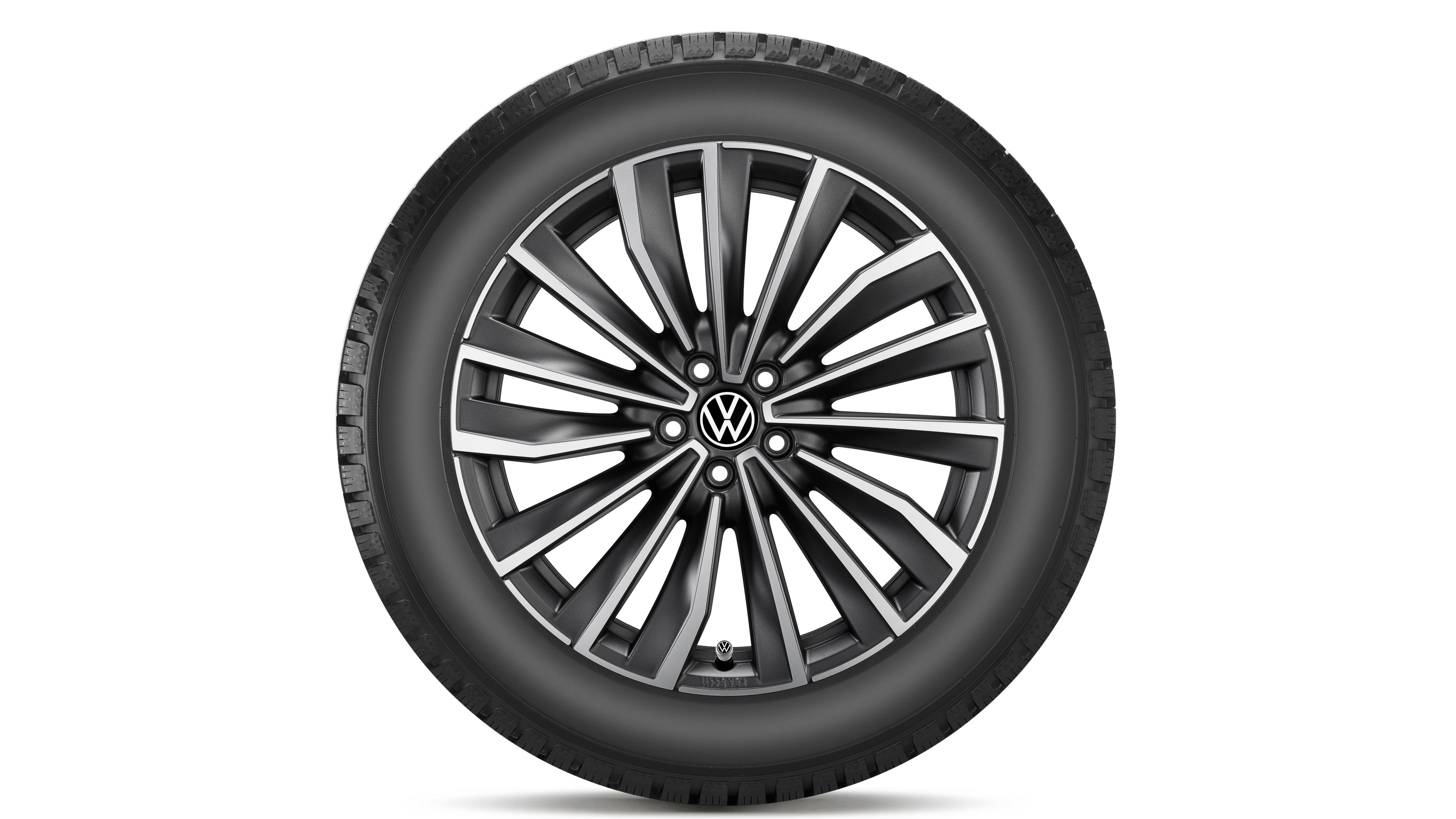 VW Volkswagen Winterkomplettrad Loen silber