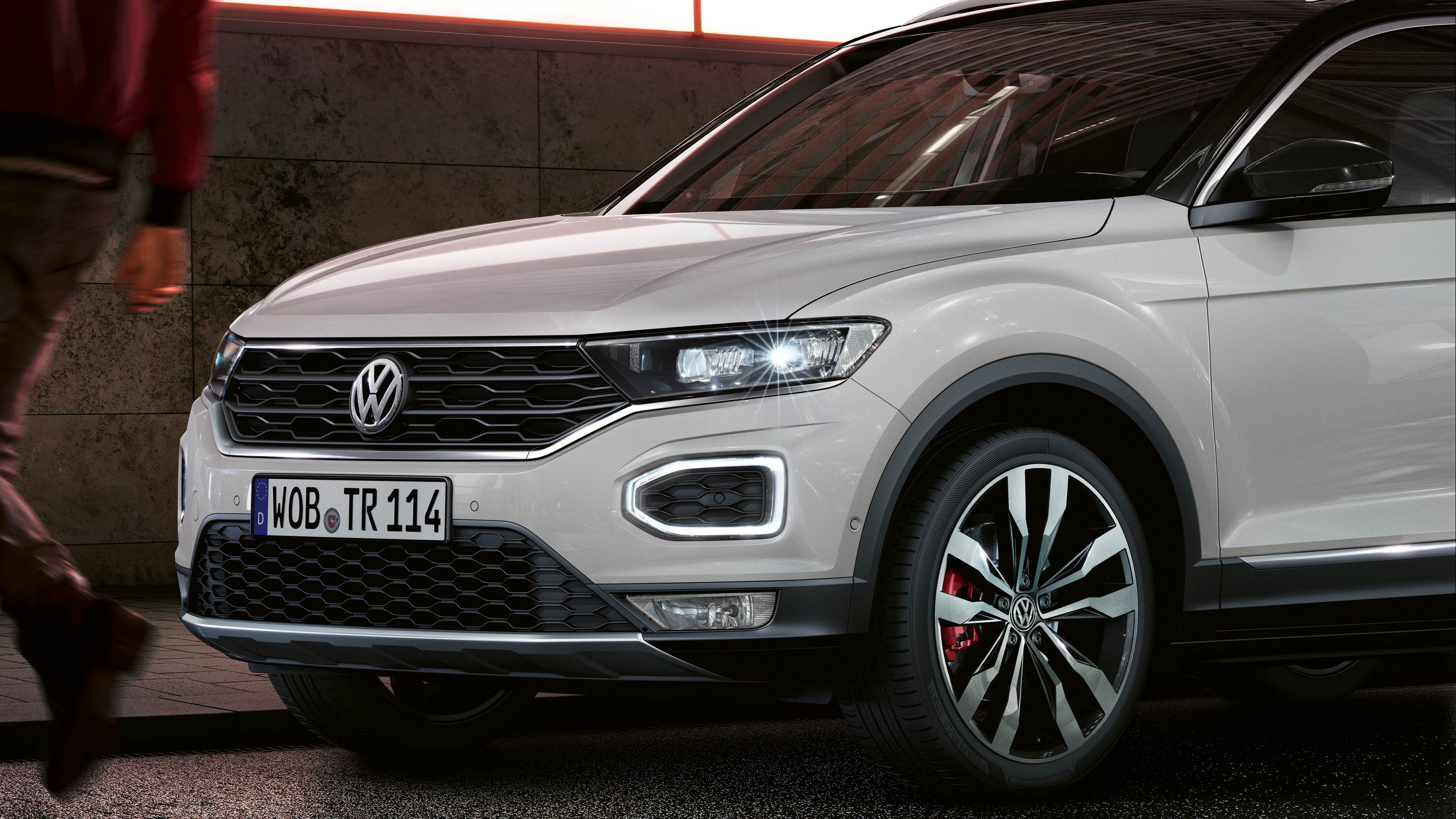 vw volkswagen t-roc bela sprednji del