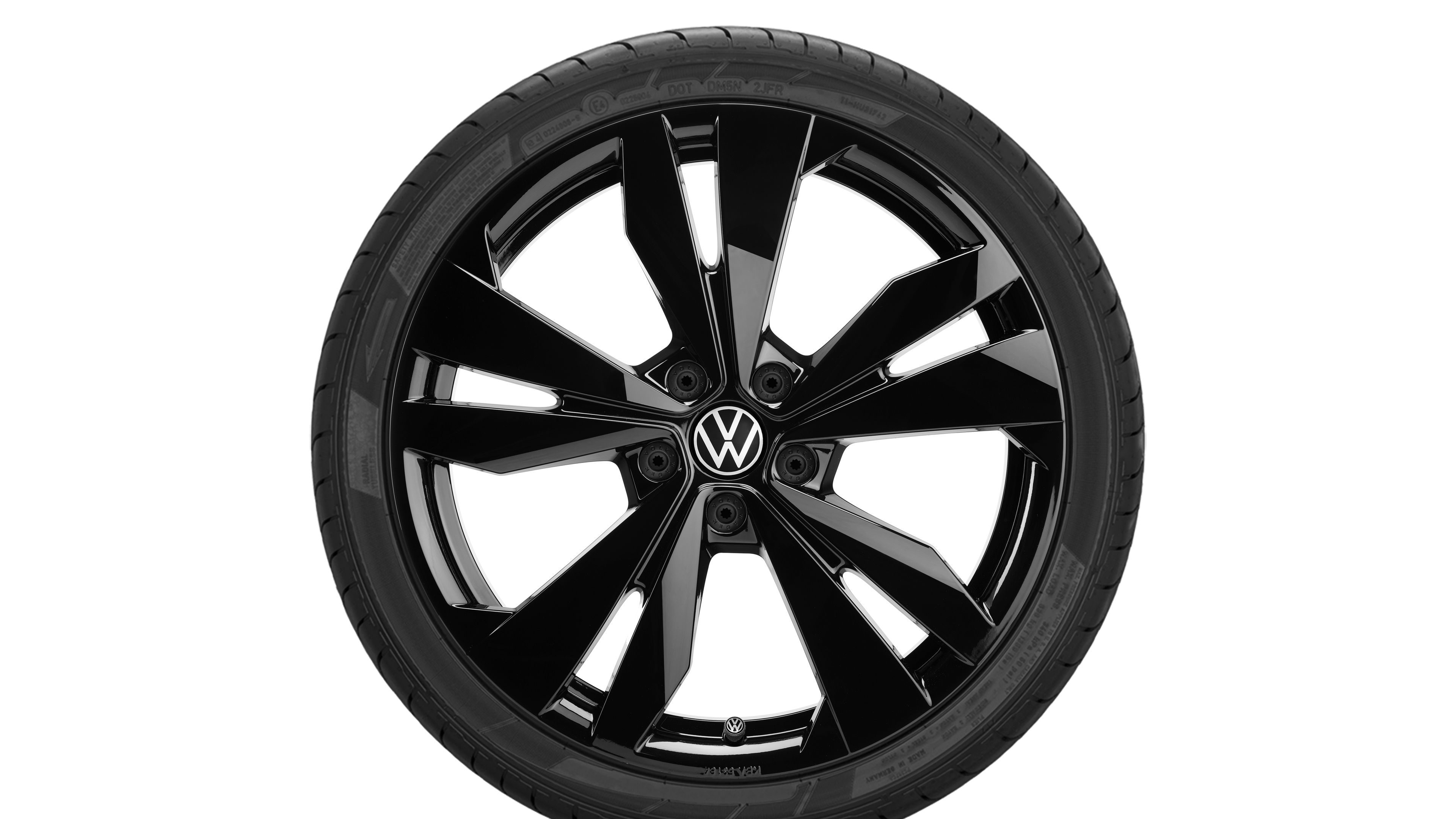 VW Volkswagen Winterkomplettrad Loen schwarz