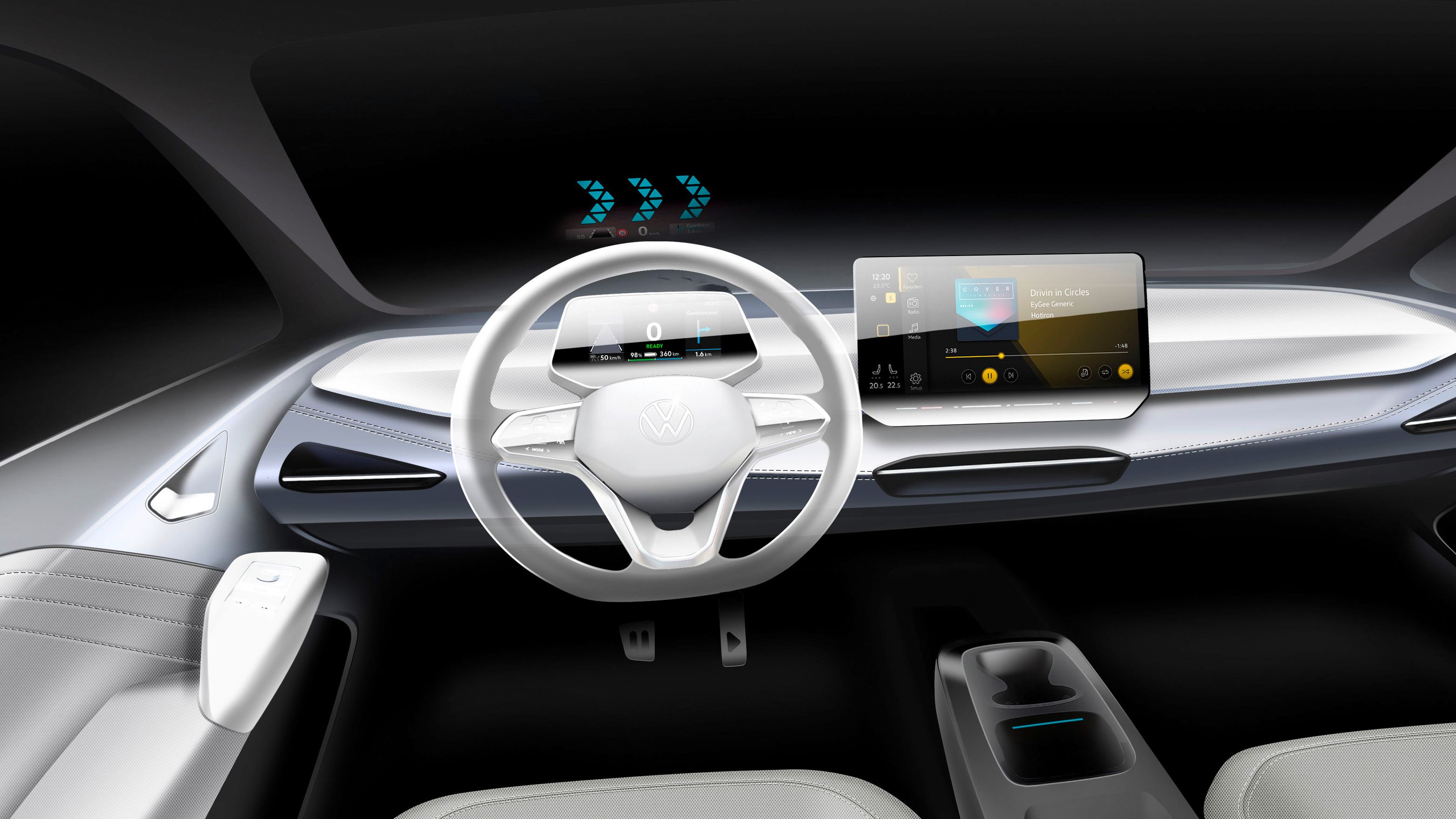 Novi Volkswagen ID.3 - notranjost