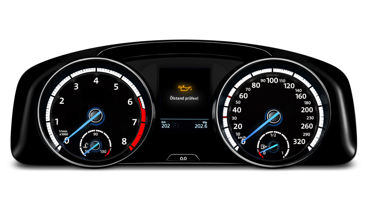 vw volkswagen preverjanje nivoja olja