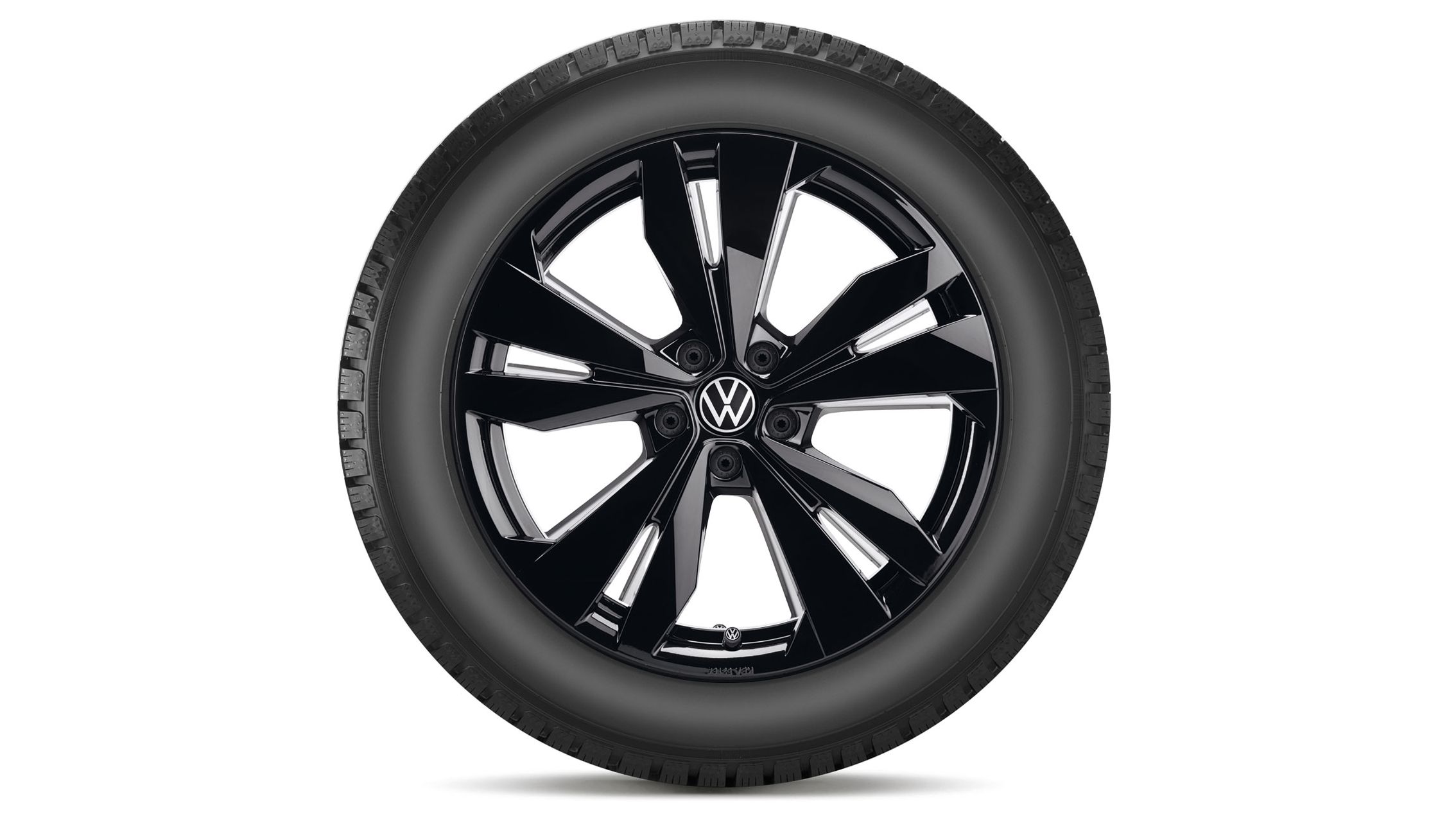 Volkswagen Winterkomplettrad Loen Schwarz