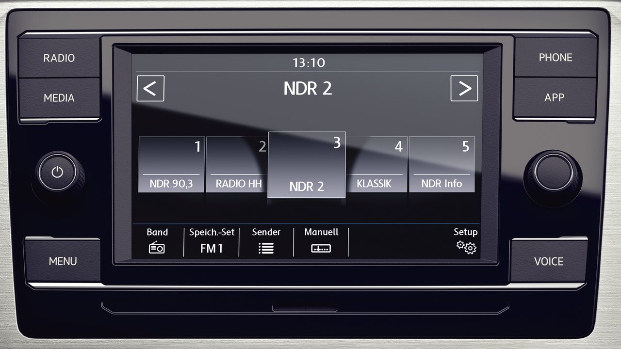 VW T-Cross Radio Composition