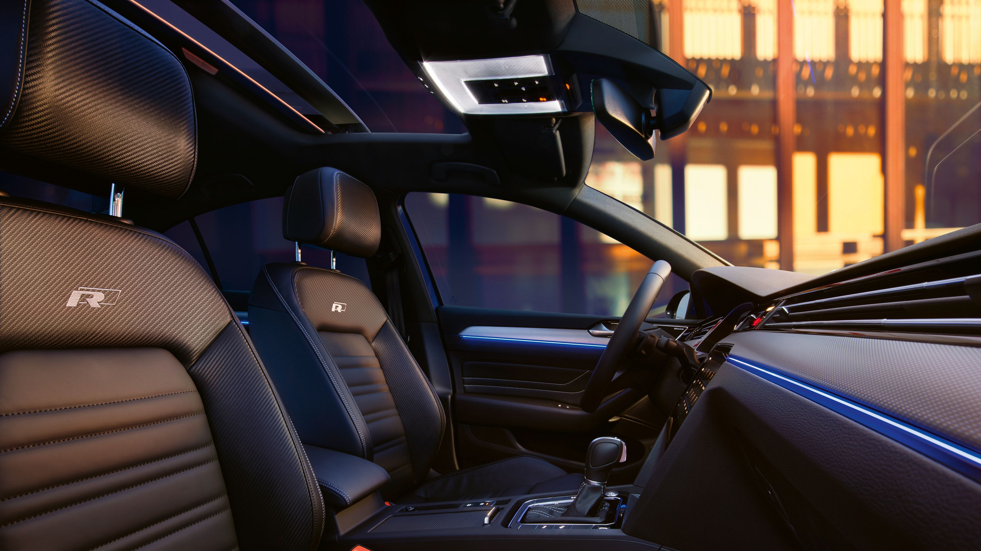 vw volkswagen passat ambientna osvetlitev