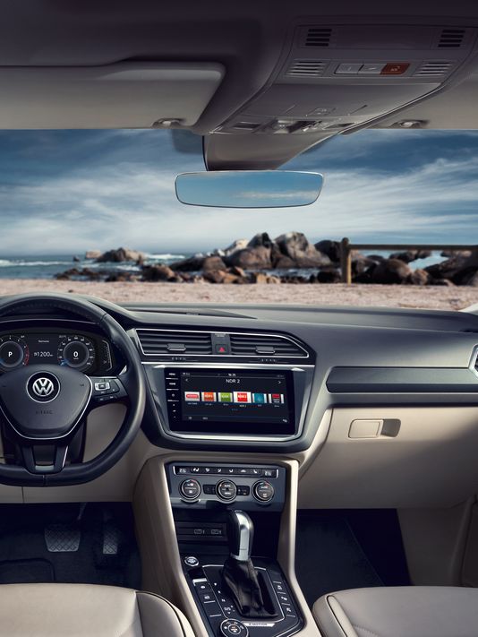 vw volkswagen tiguan allspace notranjost