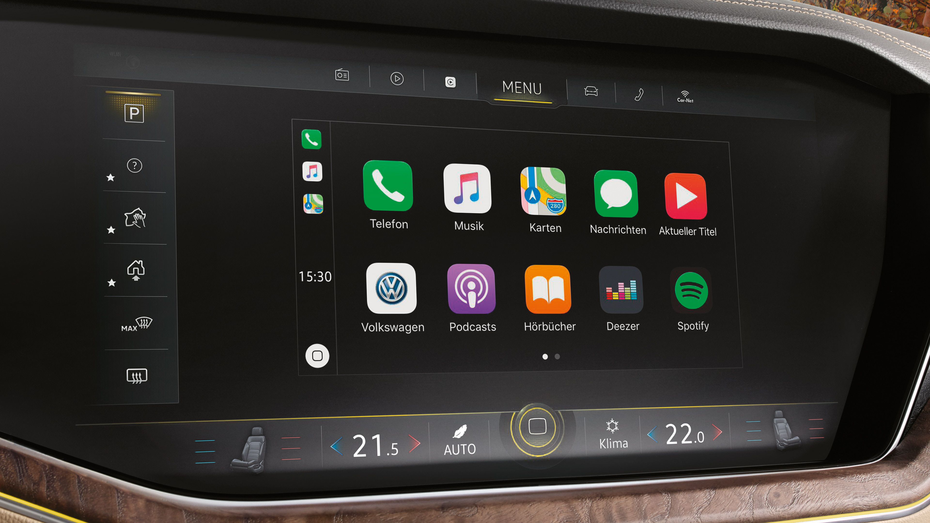 vw volkswagen touareg notranjost carnet