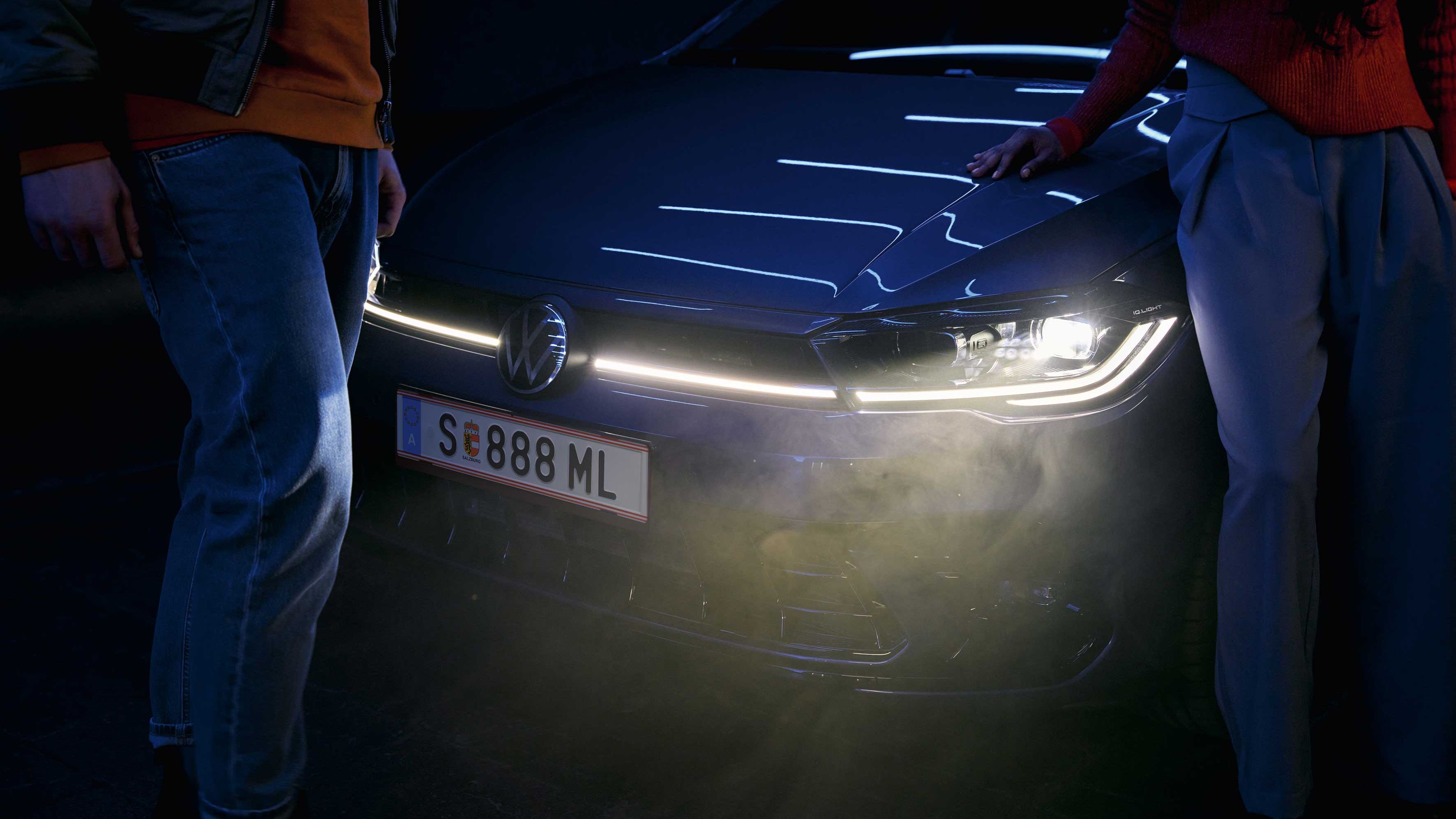 IQ.LIGHT LED-Matrix-Scheinwerfer des VW Polo