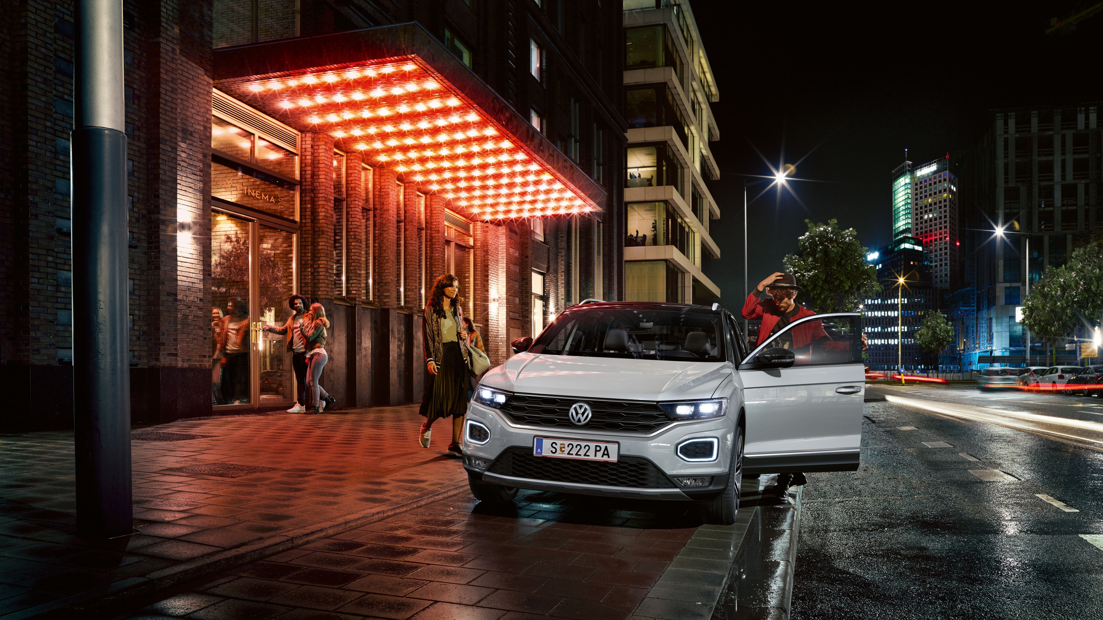 vw volkswagen t-roc bela mesto sprednji del