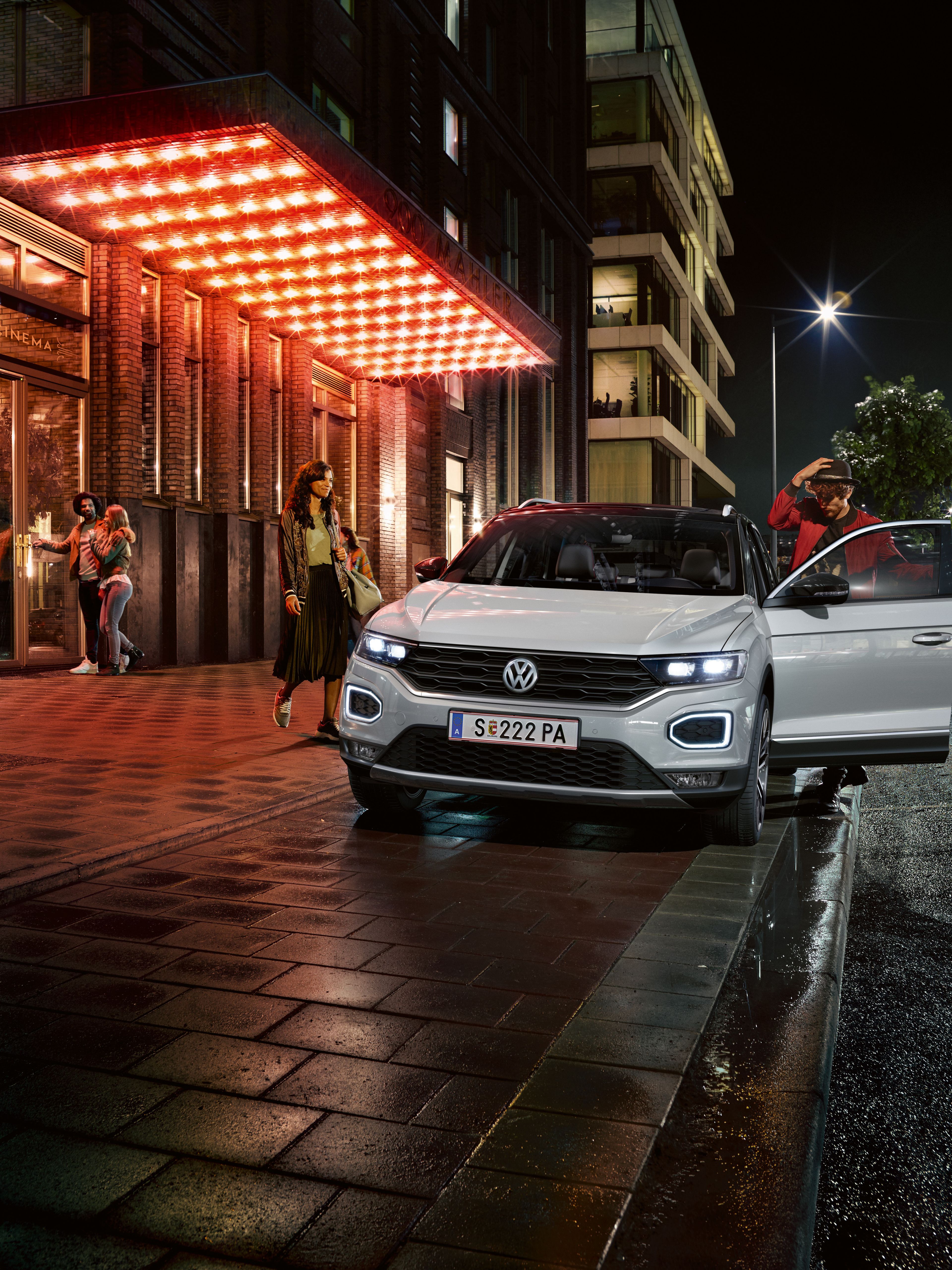 vw volkswagen t-roc bela mesto sprednji del