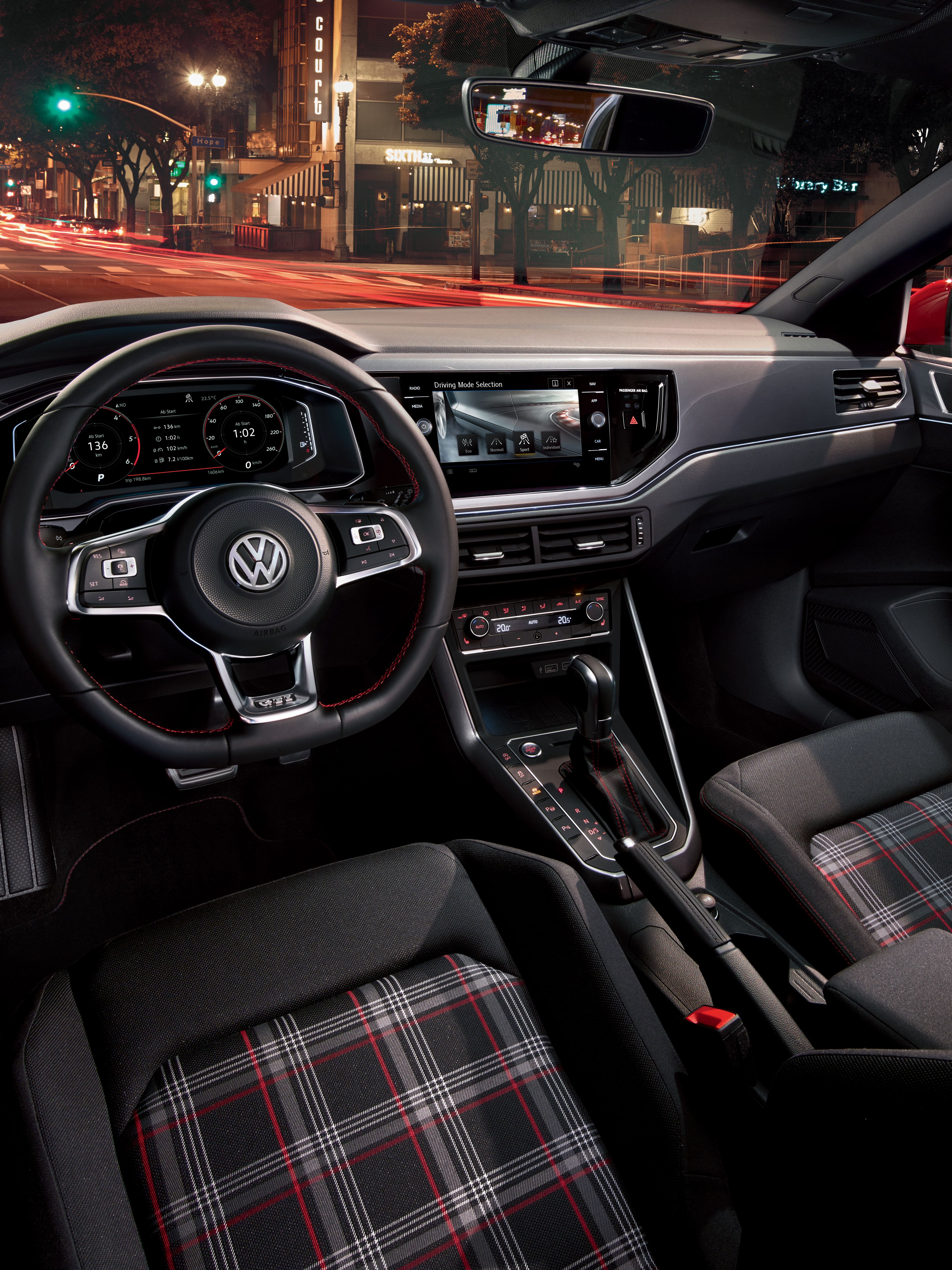 vw volkswagen polo gti notranjost