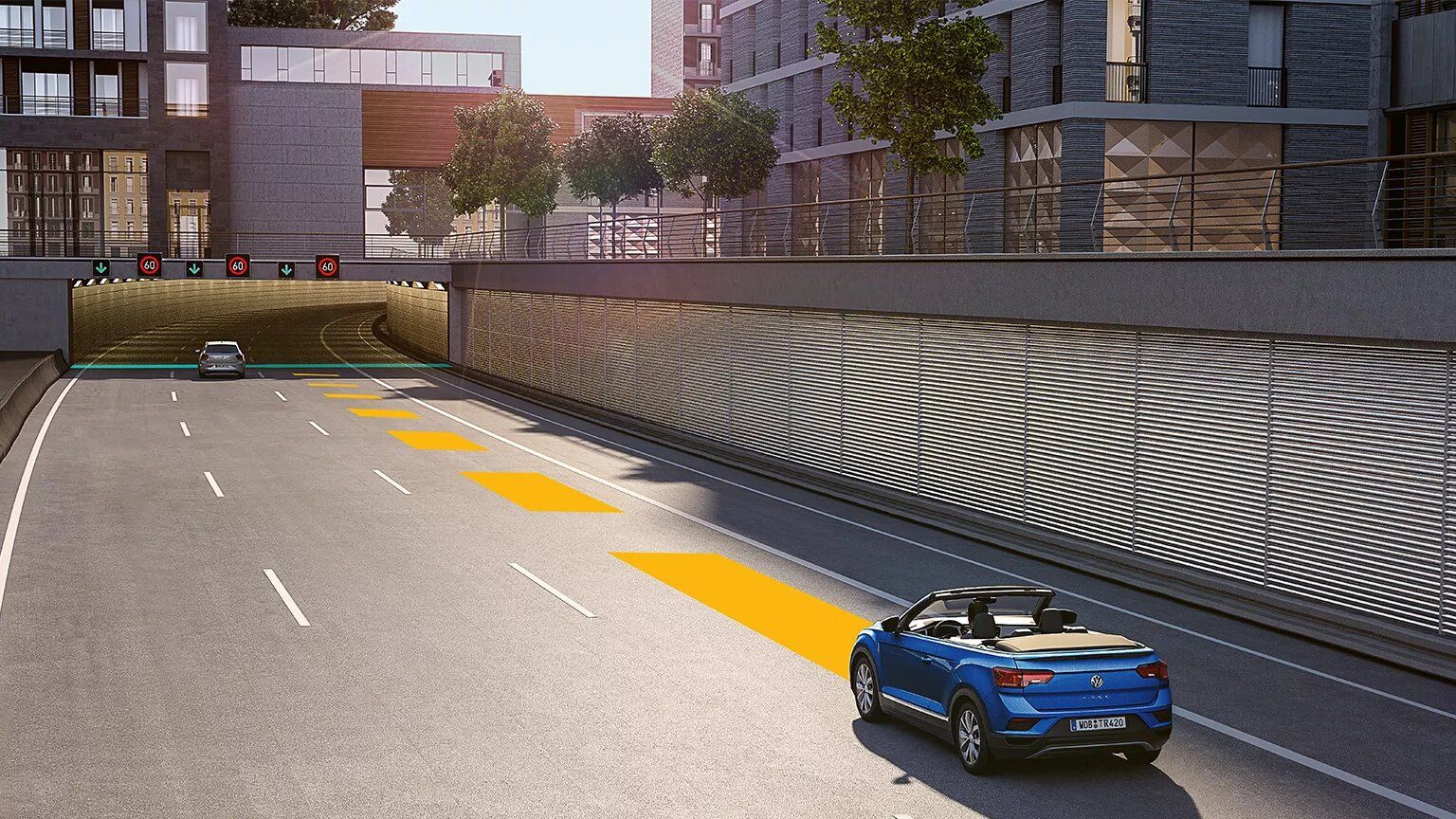 T-Roc Cabriolet s sistemom ACC