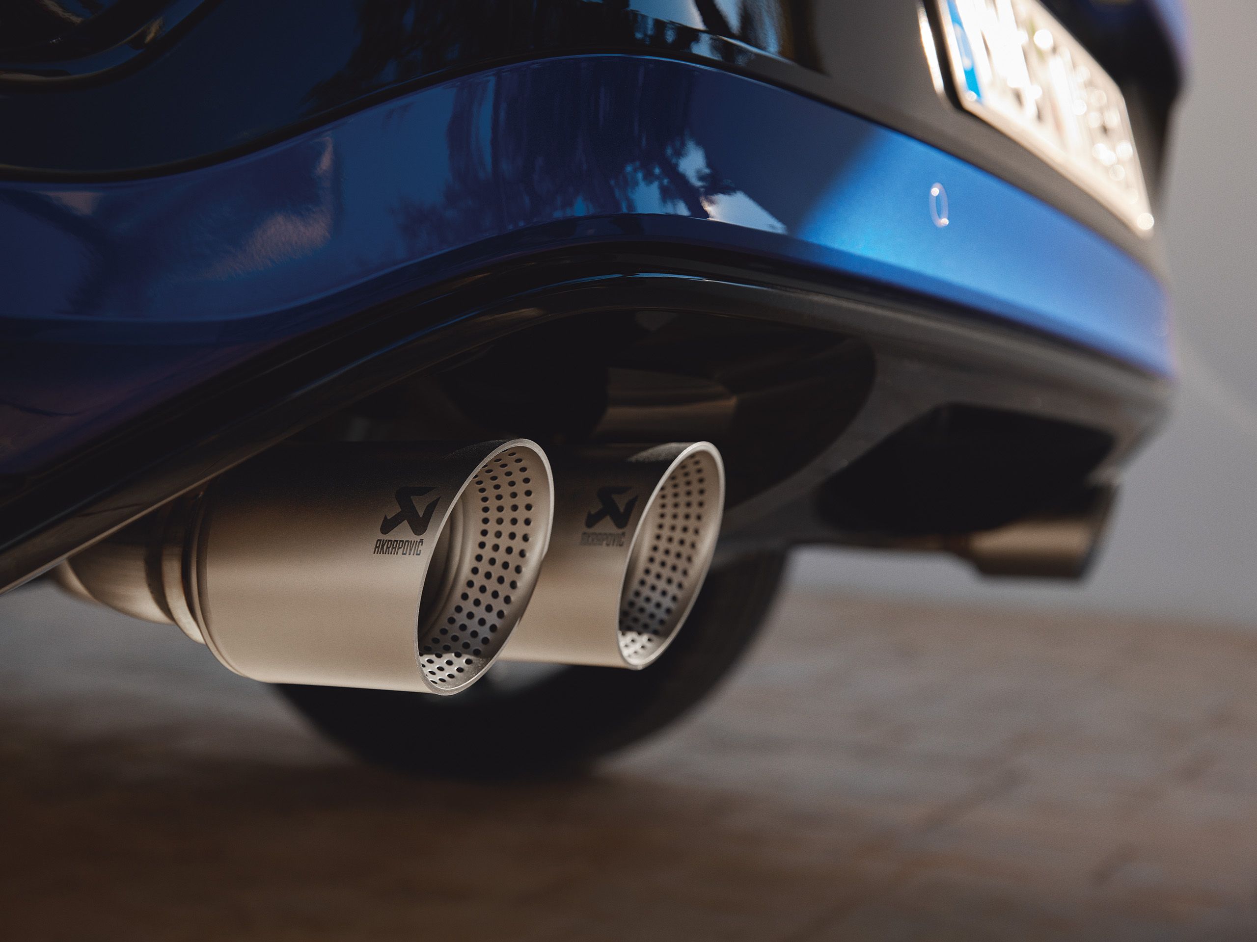 Auspuff von VW T-Roc R