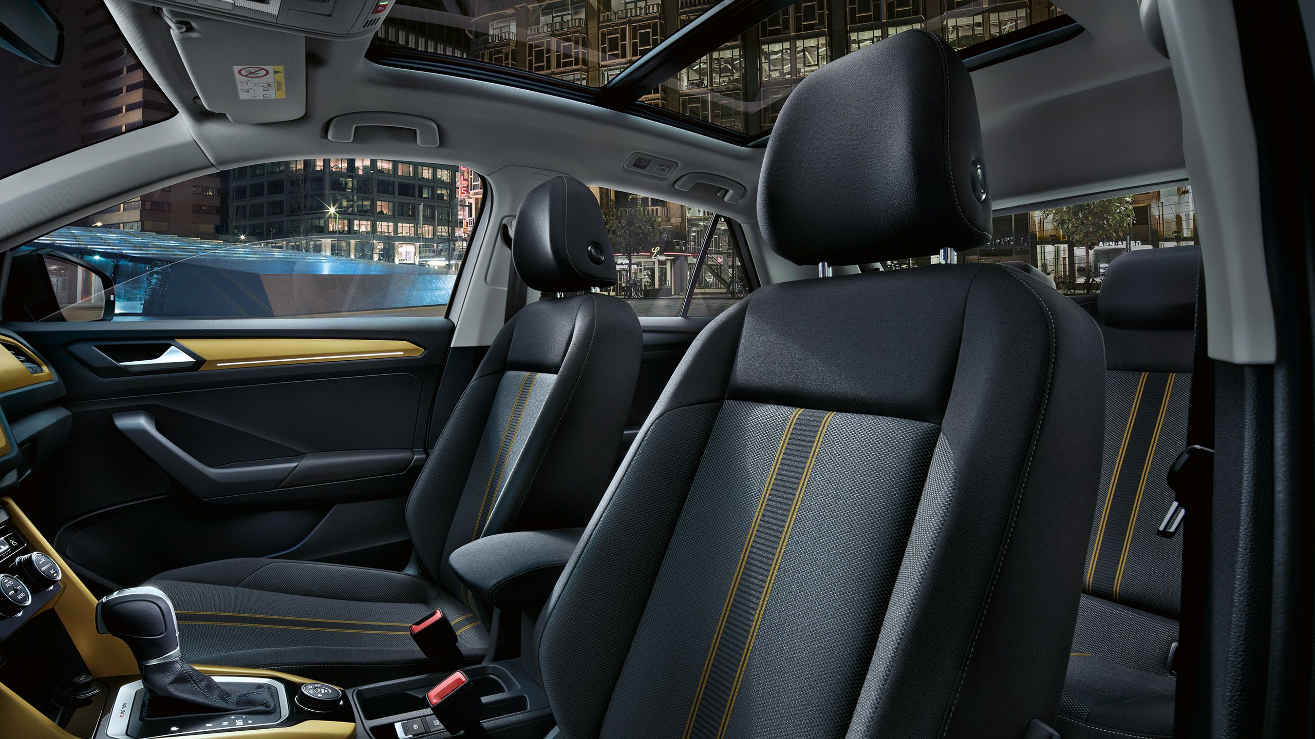 vw volkswagen t-roc notranjost