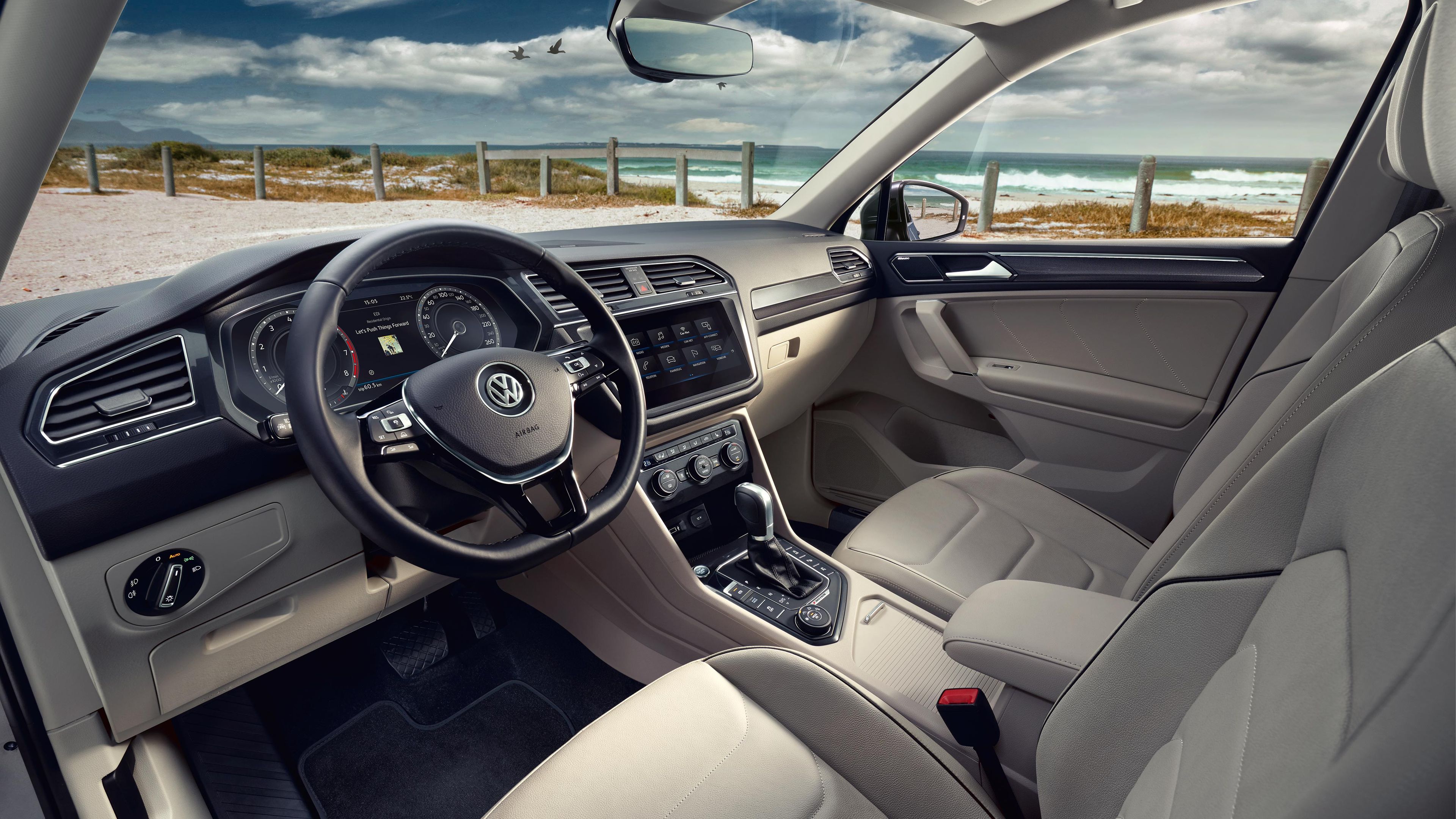 vw volkswagen tiguan allspace notranjost