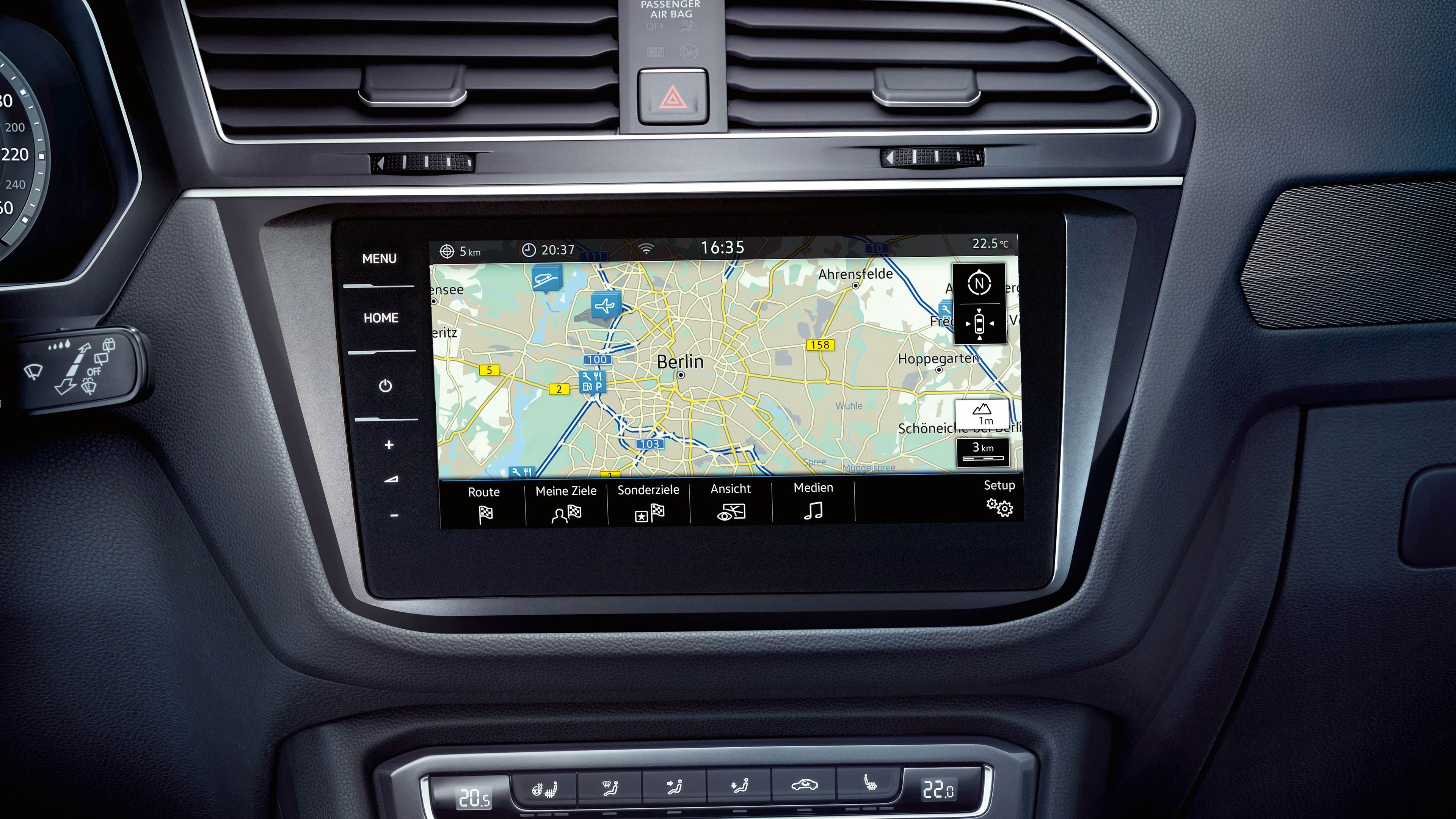 vw volkswagen tiguan allspace discover pro navigacija