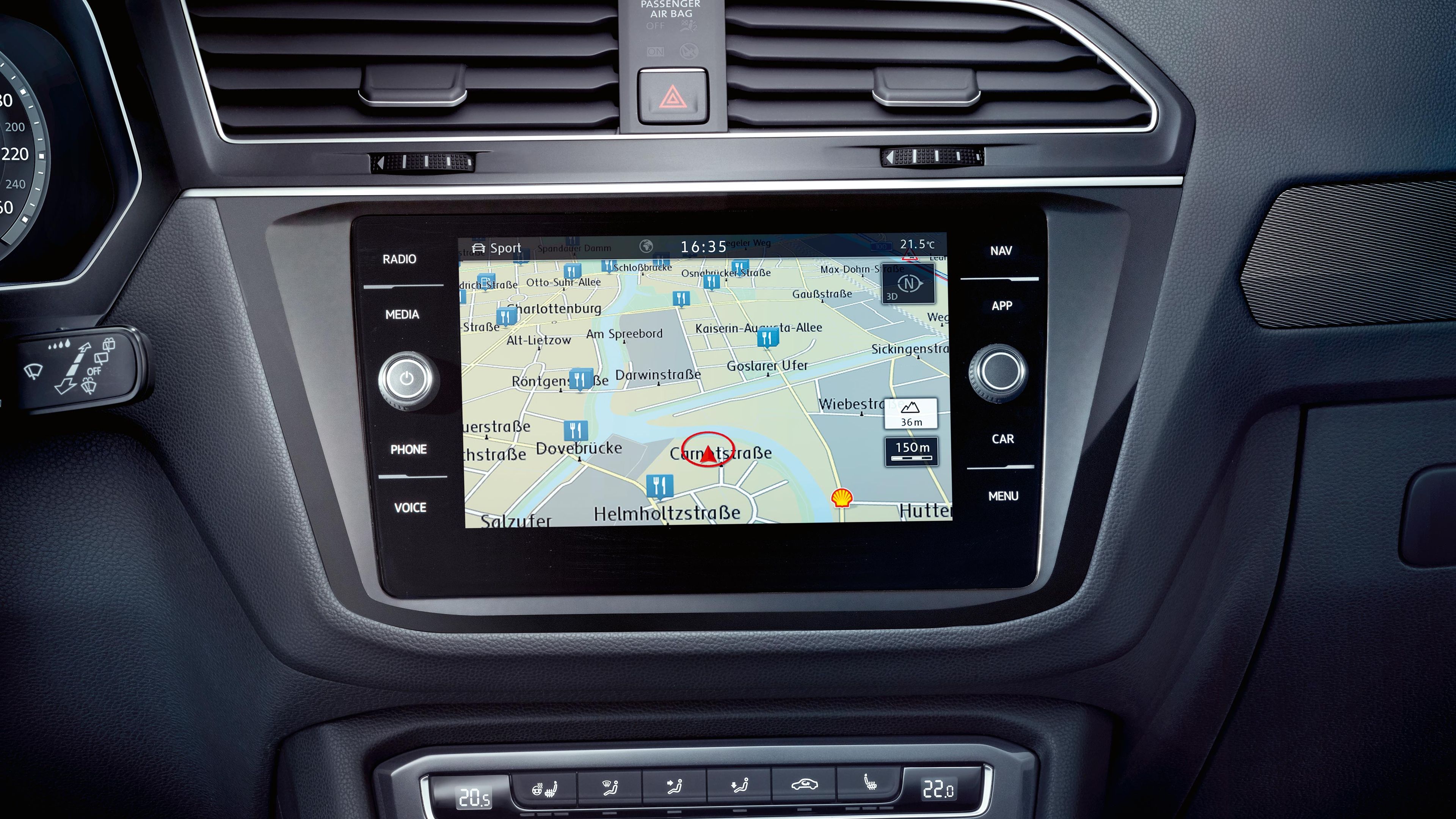 vw volkswagen tiguan allspace discover pro navigacija