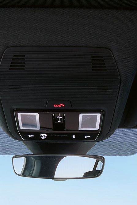Interieur und Ambientebeleuchtung des VW ID.5