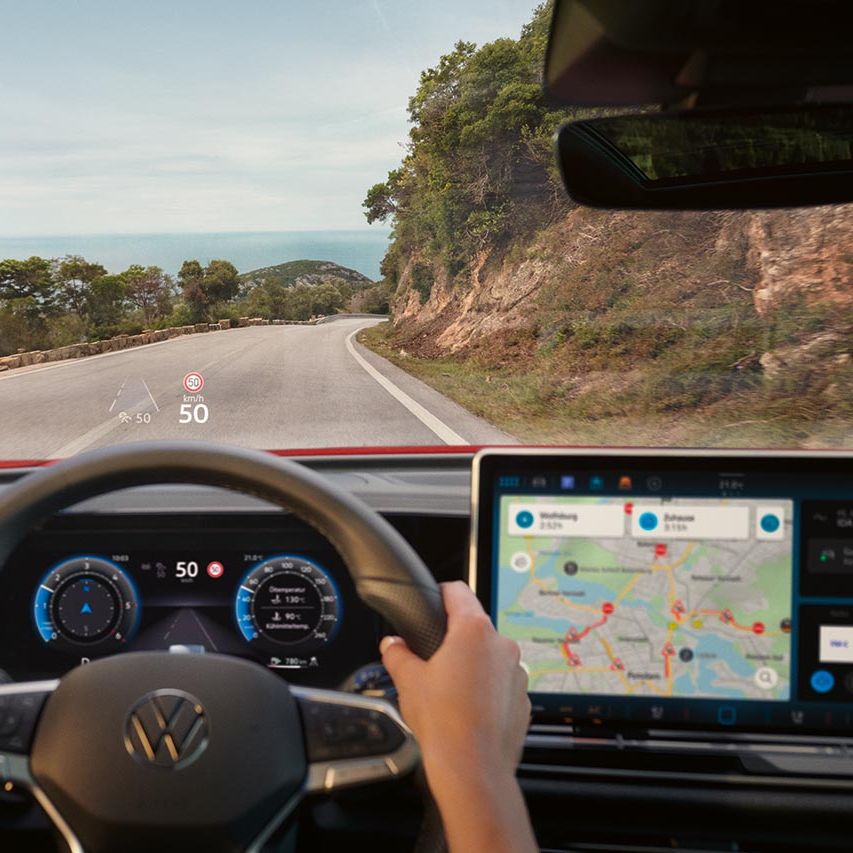 Volkswagen Tiguan Head-up display