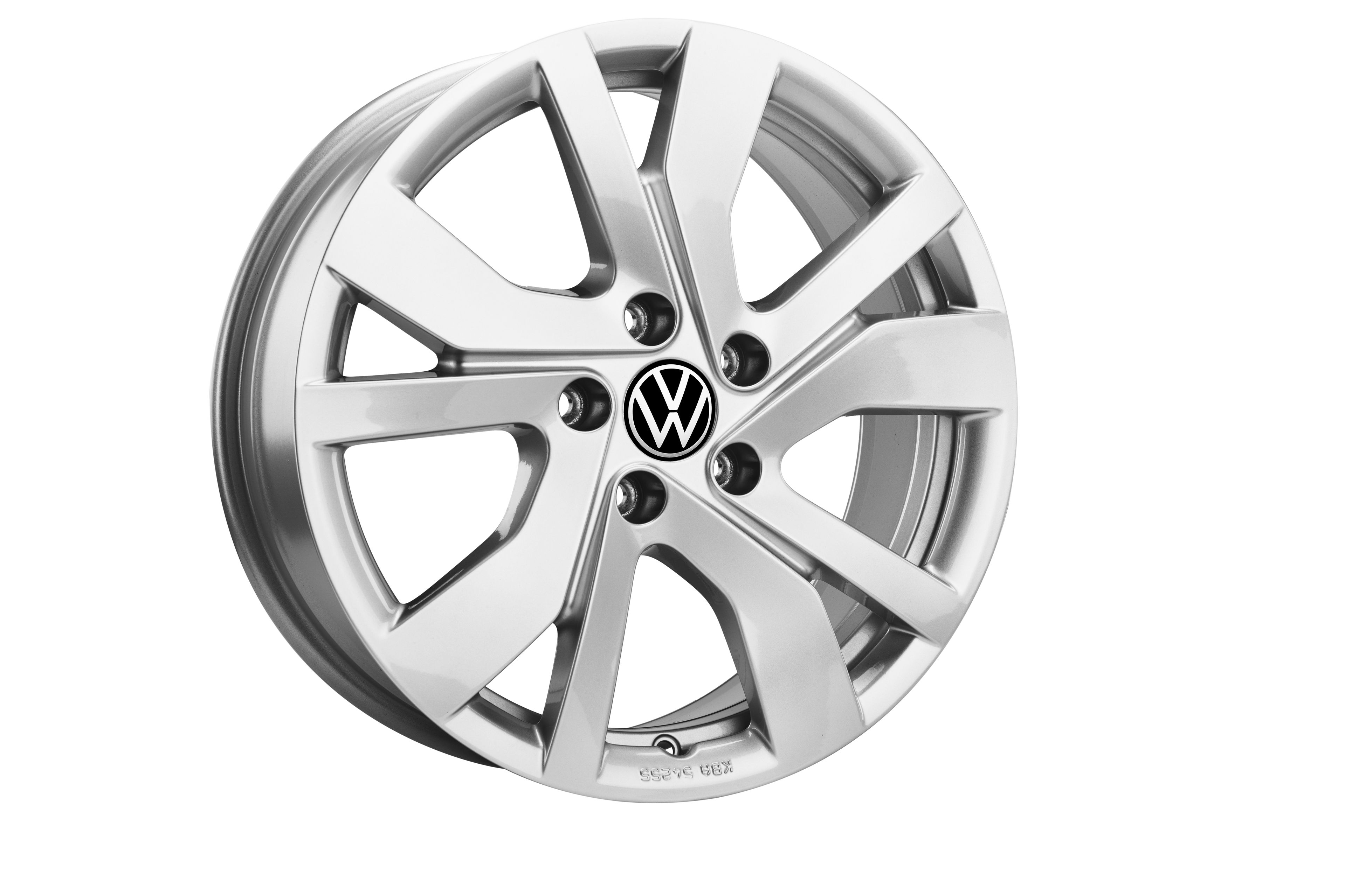 Volkswagen Leichtmetallfelge Rockingham Brillantsilber