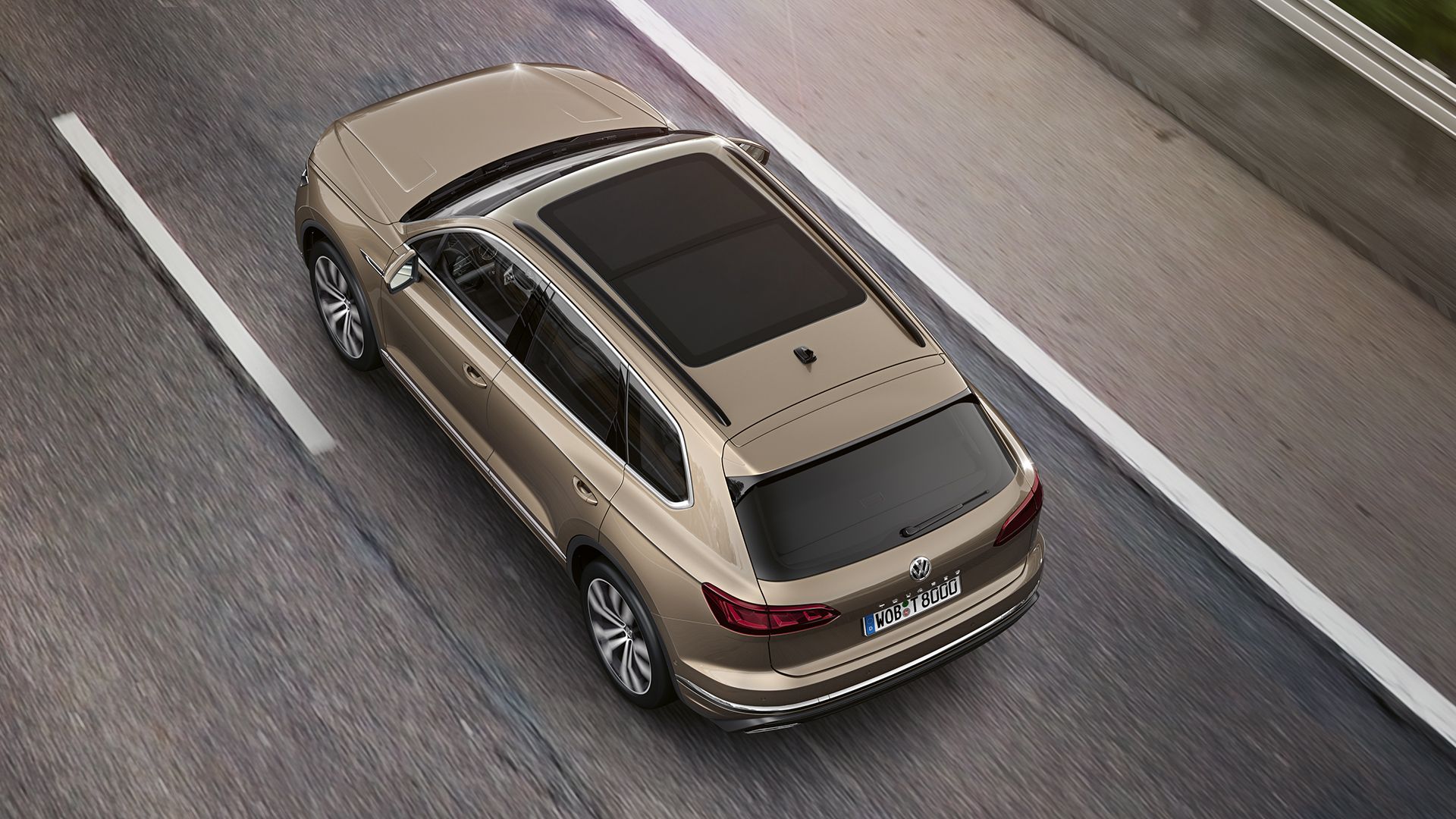 vw volkswagen touareg bež streha