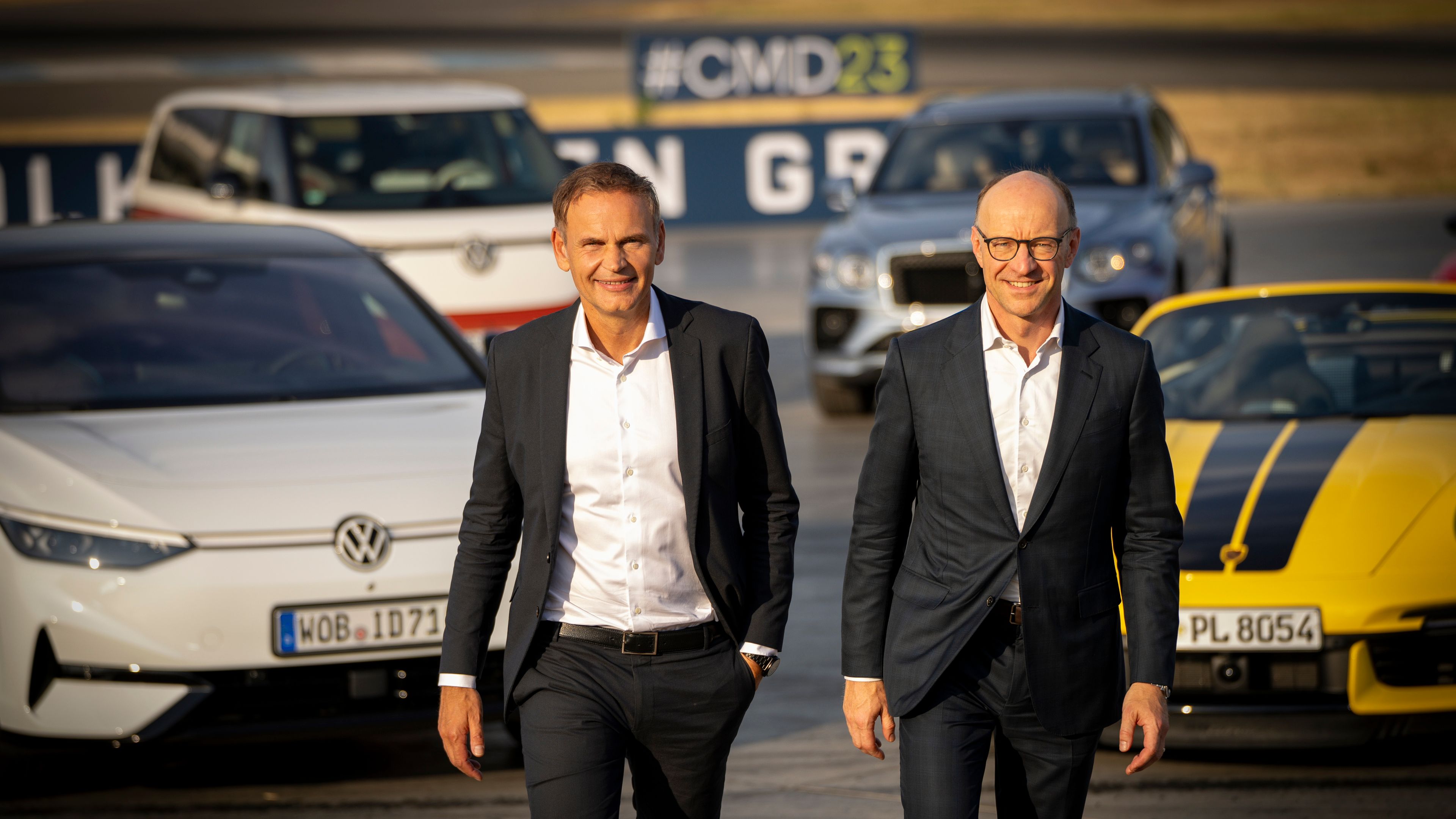 Oliver Blume, CEO Volkswagen Group in Arno Antlitz, COO in CFO, Volkswagen Group
