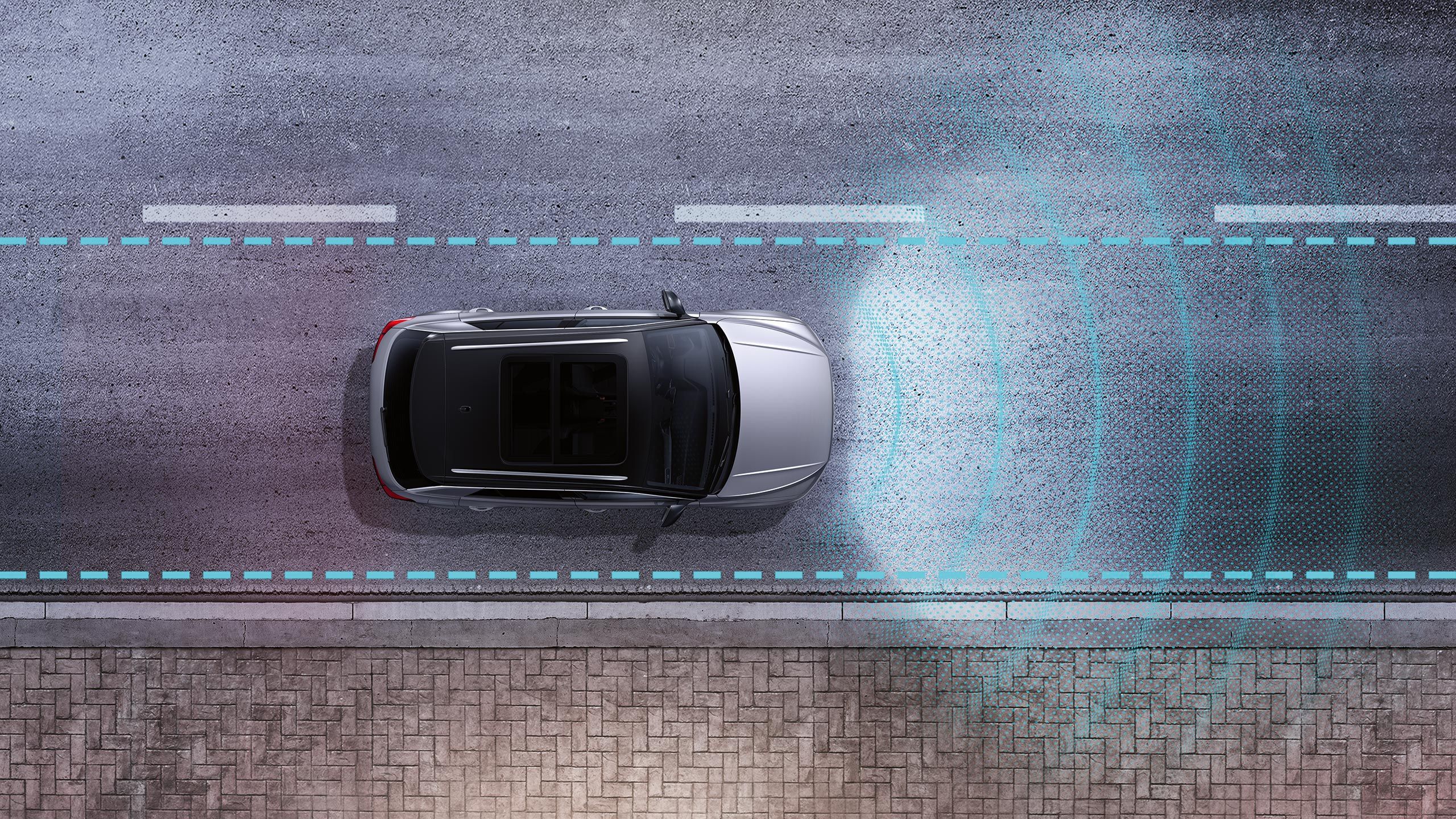 vw volkswagen t-roc lane assist