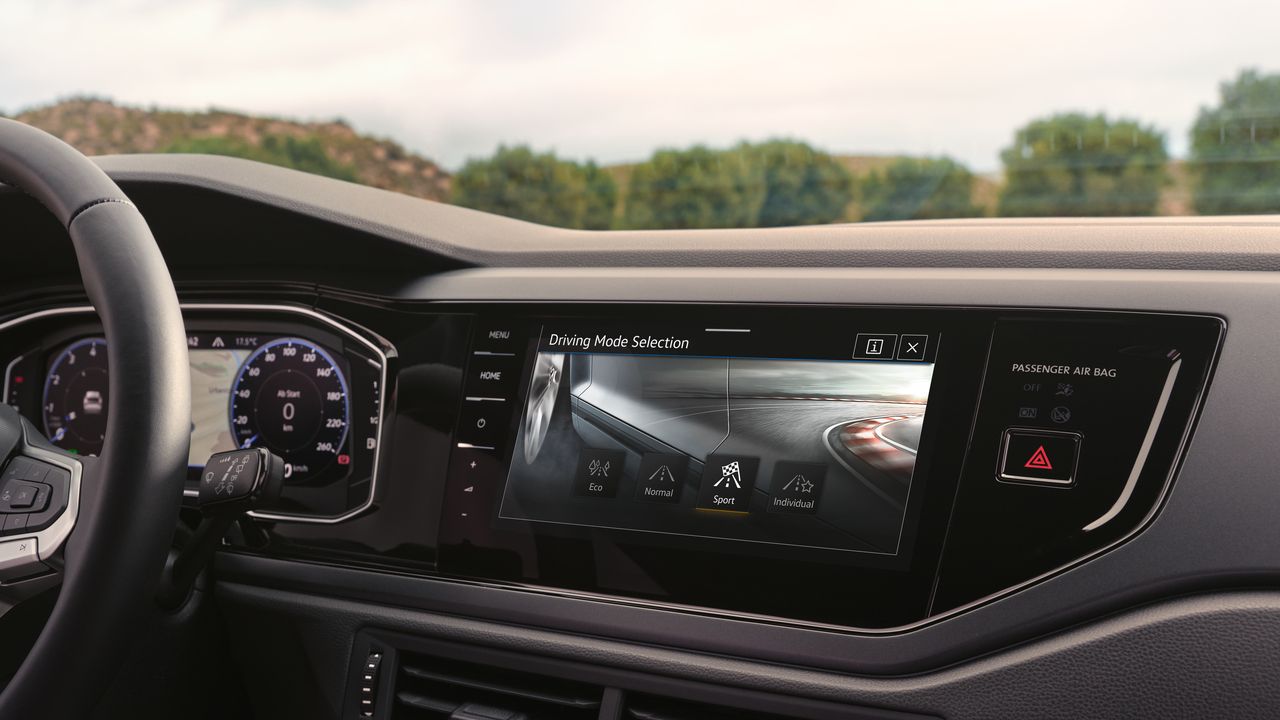 Driving Mode Selection im VW Taigo